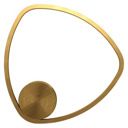 Eglo - Plafonieră LED, 9,7 W, 230 V, Ø 37,5 cm, auriu