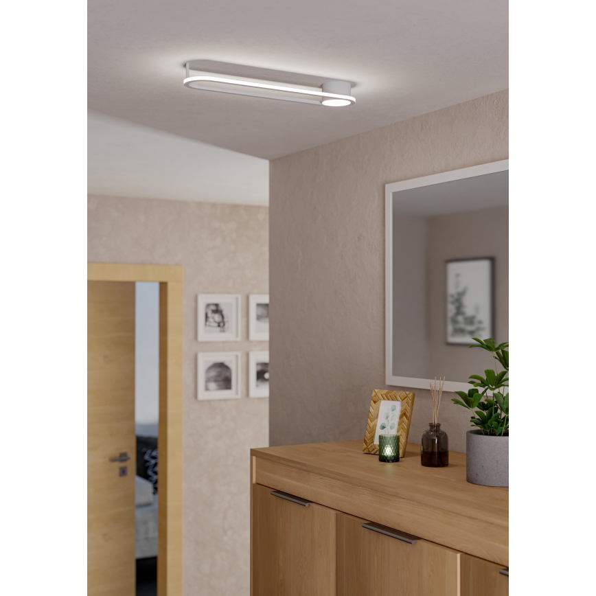 Plafonieră LED Eglo, 24W, 230V, 2700/4000/6500K, alb