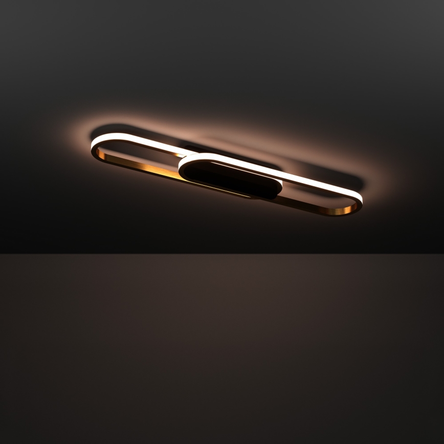 Eglo - Plafonieră LED, 20W, 230V, 2700/4000/6500K, aurie