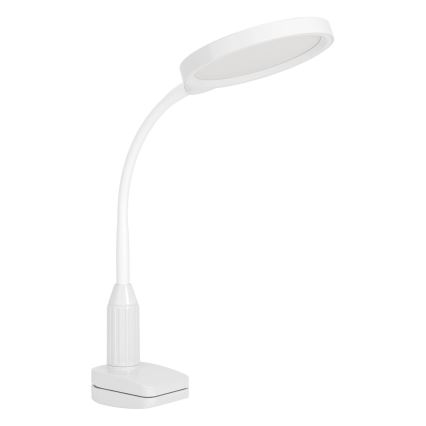 Eglo - Lampă LED reglabilă, flexibilă, cu clemă, 5,5W/230V 2700/4000/6500K, albă