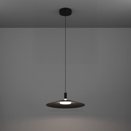 Eglo - Lustră LED RGBW dimabilă pe cablu LED/15,5W/230V 2700-6500K negru