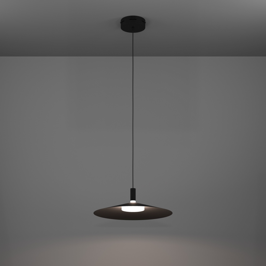 Eglo - Lustră LED RGBW dimabilă pe cablu LED/15,5W/230V 2700-6500K negru