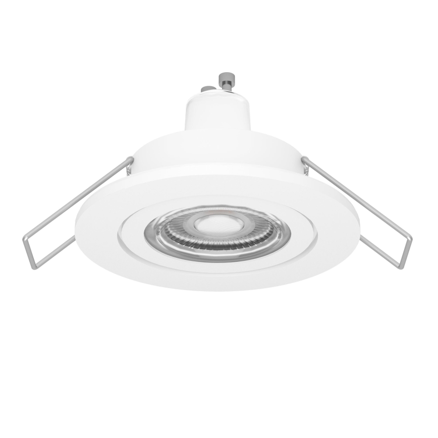Eglo - Lampă spot LED încastrată pentru baie, 1x GU10/4,5W/230V, IP44, albă