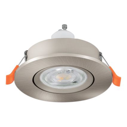 Eglo - Spot LED încastrat pentru tavan 1xGU10/4,5W/230V crom mat