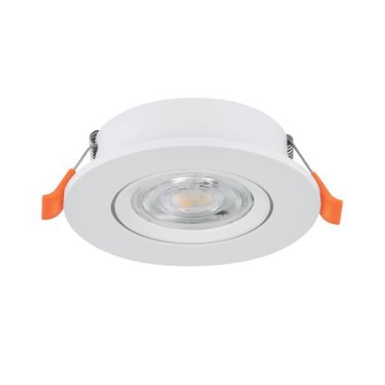 Eglo - Spot LED încastrat, 4,8 W, 230 V, 2700/4000/6500K, alb