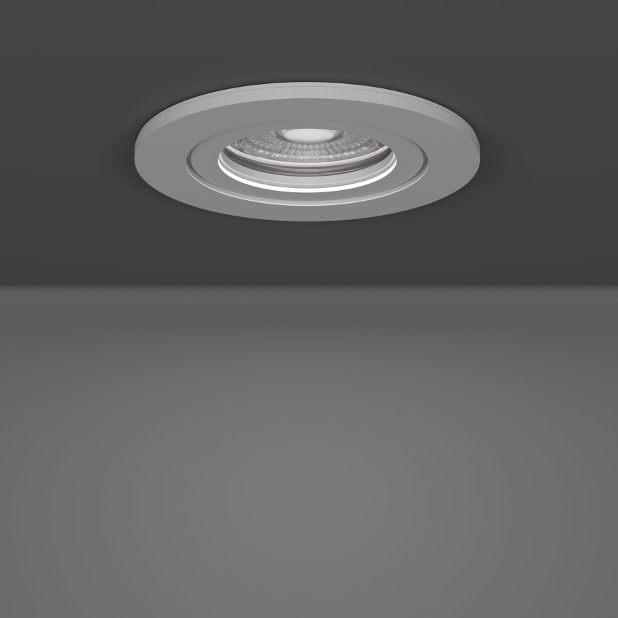 Eglo - Set de 5 spoturi LED încastrate de tavan, 4,8 W, 230 V, 2700/4000/6500 K, albe