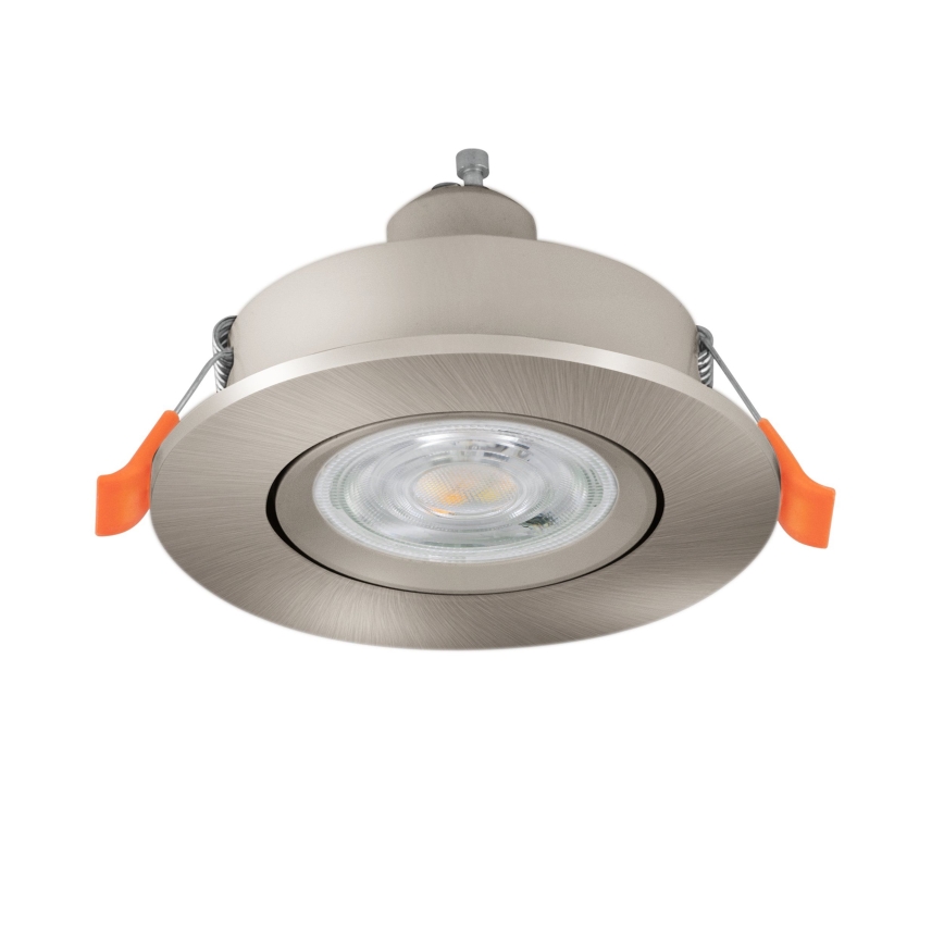 Eglo - Spot LED încastrat pentru tavan, 4,8 W, 230 V, 2700/4000/6500 K, crom mat