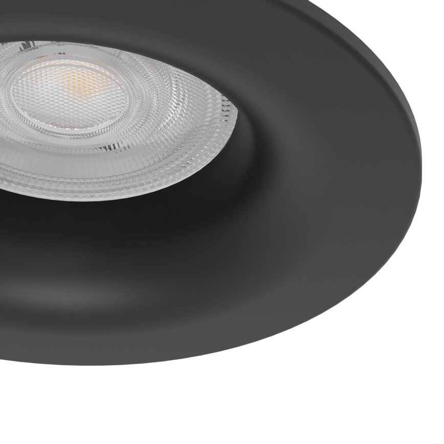 Eglo - Spot LED încastrat pentru baie, 4,9W, 230V, 2700/4000/6500K, Ø 8,8 cm, IP65, negru