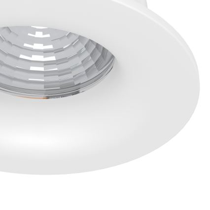 Eglo - Set 3x spoturi LED încastrate, reglabile, 4,8 W, 230 V, Ø 8,8 cm, alb