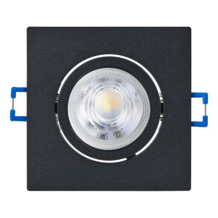 Eglo - Set 3x spot LED încastrat, dimabil, LED/4,8W/230V, 8,8x8,8 cm, negru