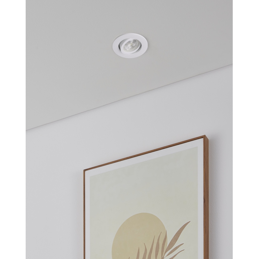Eglo - Set 3 buc. Corp de iluminat încastrat LED RGBW reglabil LED/4,7W/230V 2700-6500K alb