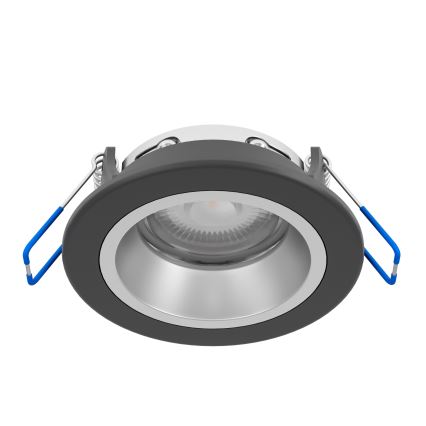 Eglo - Spot LED încastrat pentru baie, dimerizabil, LED/4,8W/230V 2700/4000/6500K IP44, negru