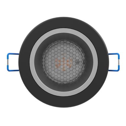 Eglo - Spot LED RGBW încastrat pentru baie, reglabil, LED/4,8W/230V 2700-6500K IP44, negru