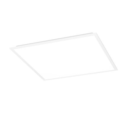 Eglo - Plafonieră LED aplicată reglabilă, 33W, 230V, 2700-6500K, 50x50 cm, alb + telecomandă