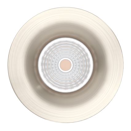 Eglo - Set de 3 spoturi LED încastrate reglabile LED/6,4W/230V Ø 8,8 cm crom mat