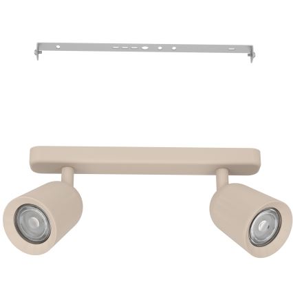 Eglo - Lampă spot 2xGU10/10W/230V, bej