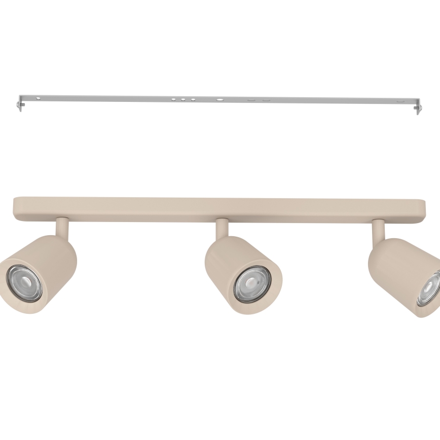Eglo - Spot cu 3 dulii GU10, 10 W, 230 V, bej