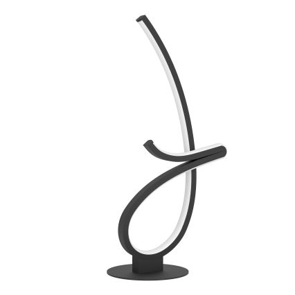 Eglo - Lampă LED de birou 12W, 230V, 2700/4000/6500K, negru