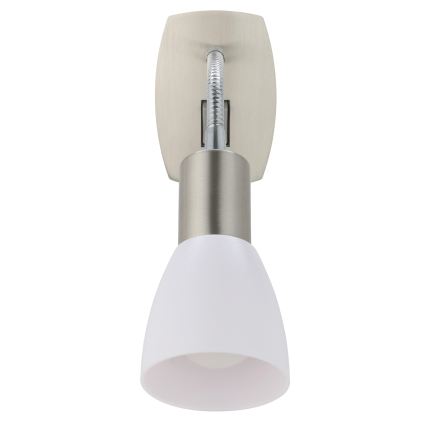 Eglo - Lampă de perete pentru priză 1xE14/5W/230V crom mat