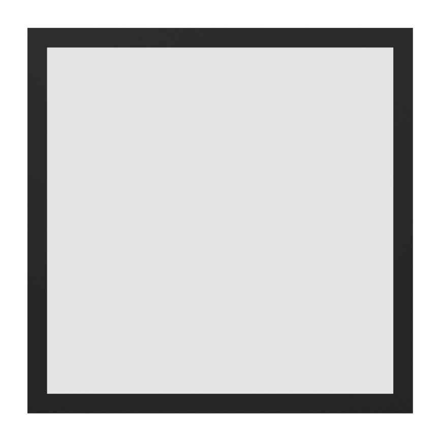 Eglo - Plafonieră LED, 18,8 W, 230 V, 2700/4000/6500 K, 40 x 40 cm, negru