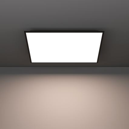 Eglo - Panou LED aplicat, 32,5W, 230V, 2700/4000/6500K, 60x60 cm, negru