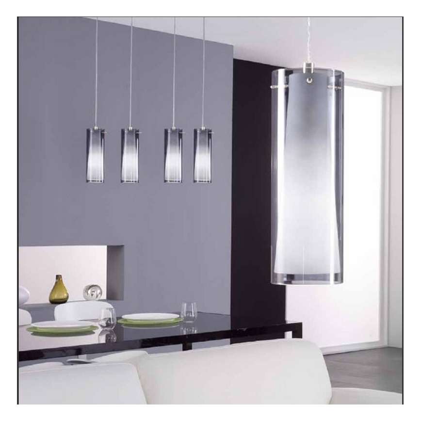 EGLO 90304 - Lustra  PINTO NERO 1 x E27/60W