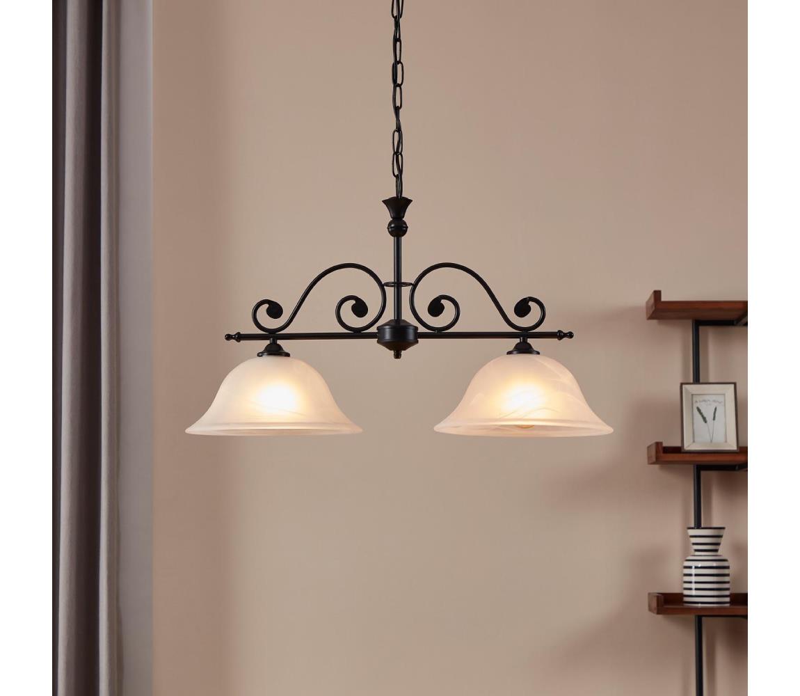 Eglo 91004 - Lustra cu lant MURCIA 2xE27/60W/230V