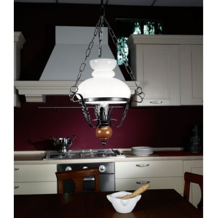 EGLO 91028 - Lustră  RUSTIC 7 1xE27/60W