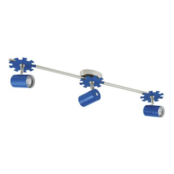EGLO 92125 - Copil Lampa spot LEONIE 3xGU10/50W