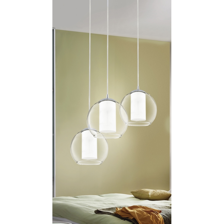 Eglo - Corp de iluminat pendul 3xE27/60W