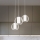 Eglo 92762 - Lampă suspendată pe cablu BOLSANO 3xE27/60W