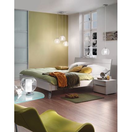 Eglo 92762 - Lampă suspendată pe cablu BOLSANO 3xE27/60W