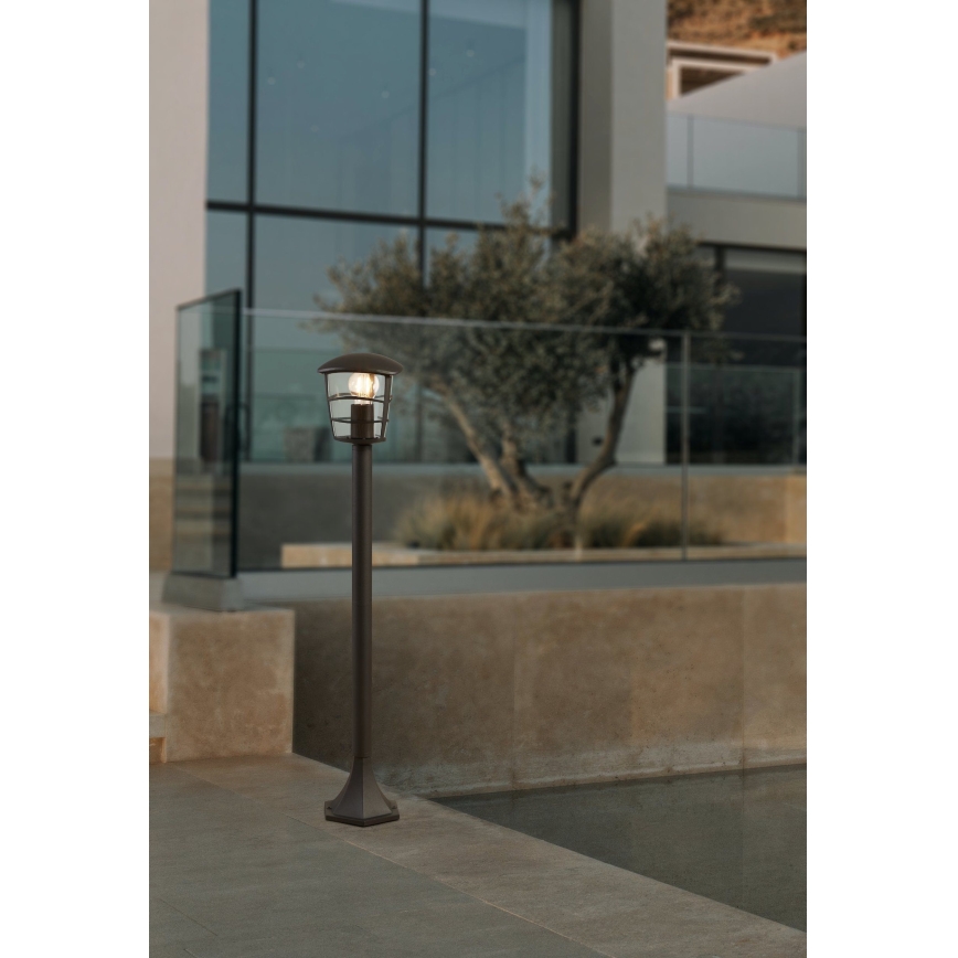 Eglo - Lampă LED de exterior 1xE27/8,5W/230V IP44 neagră