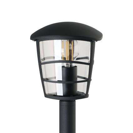 Eglo - Lampă LED de exterior 1xE27/8,5W/230V IP44 neagră