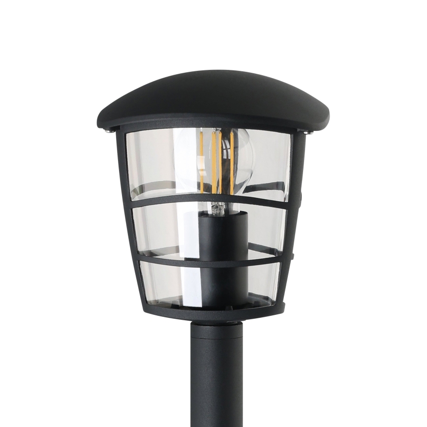 Eglo - Lampă LED de exterior 1xE27/8,5W/230V IP44 neagră