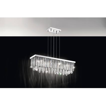 Eglo 93423 - Lustra cu cablu CALAONDA 11xG9/33W/230V