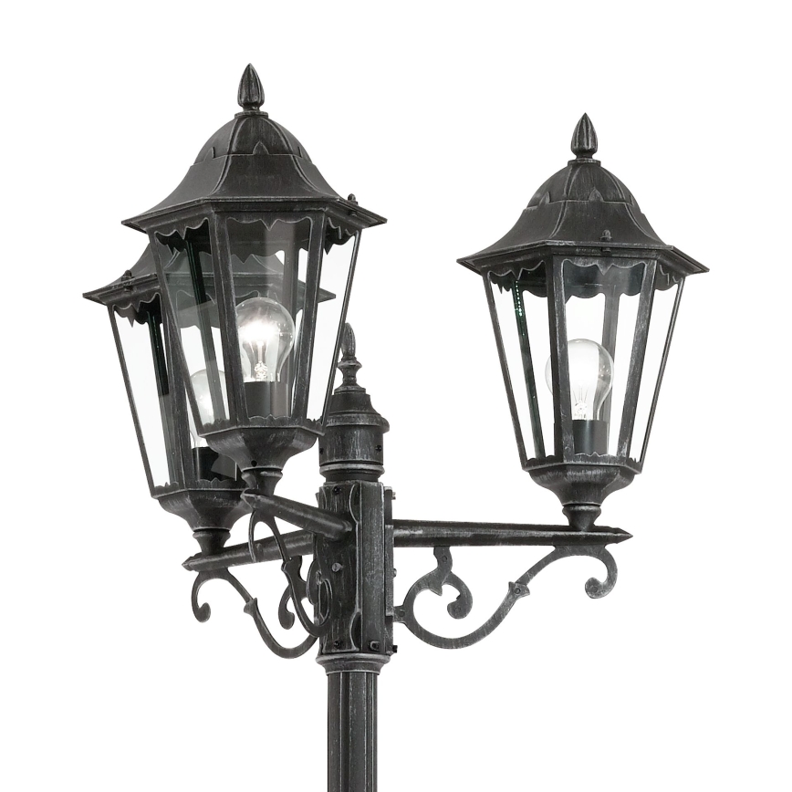 Eglo - Corp de iluminat exterior 3xE27/60W/230V