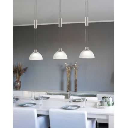 Eglo 93468 - Lustr LED MONTEFIO 3xLED/6W/230V