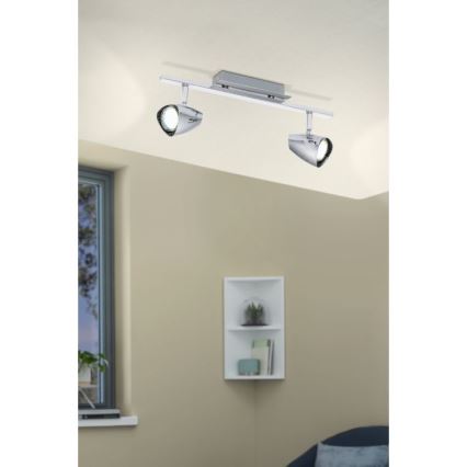 Eglo - LED Lampa spot 2xGU10/3W/230V