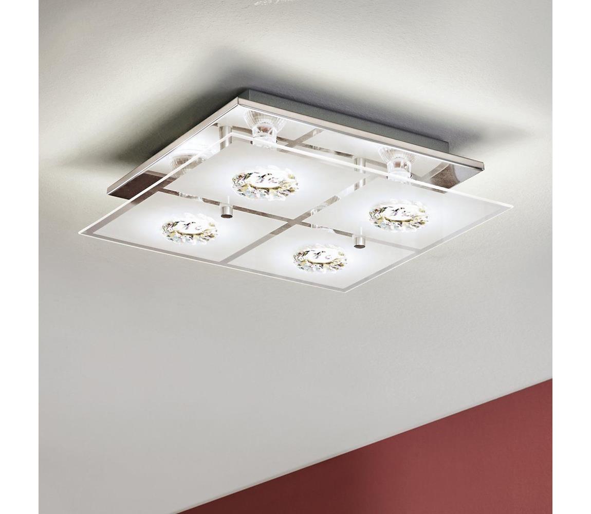 Eglo 93783 - LED Plafoniera RONCATO 4xGU10/3W/230V