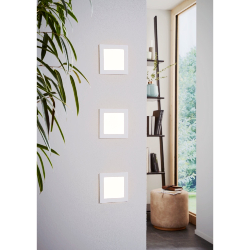 Eglo 94061 - Corp de iluminat încastrat LED FUEVA 1 LED/10,95W/230V 17x17 cm