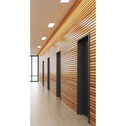 Eglo 94061 - Corp de iluminat încastrat LED FUEVA 1, 10,95 W, 230 V, 17 x 17 cm