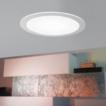 Eglo 94064 - Spot LED încastrat dimmabil FUEVA 1 LED/16,47W/230V diam. 22,5 cm