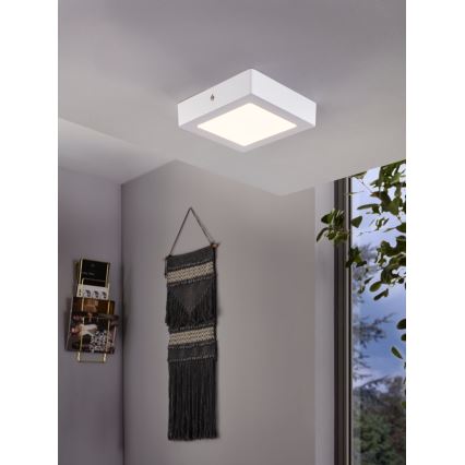 Eglo FUEVA 94073 - Plafonieră LED 1 x LED, 10,95 W, 230 V, 17x17 cm