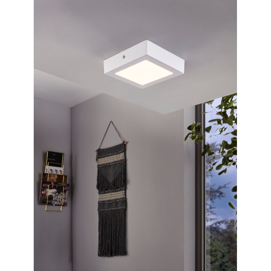 Eglo FUEVA 94073 - Plafonieră LED 1 x LED, 10,95 W, 230 V, 17x17 cm