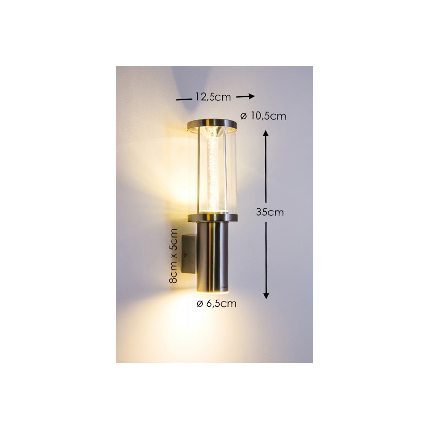 Eglo - Corp de iluminat LED exterior 1xGU10/3W + LED/3,7W