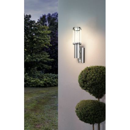 Eglo - Corp de iluminat exterior LED cu senzor 1xGU10/3W + LED/3,7W IP44