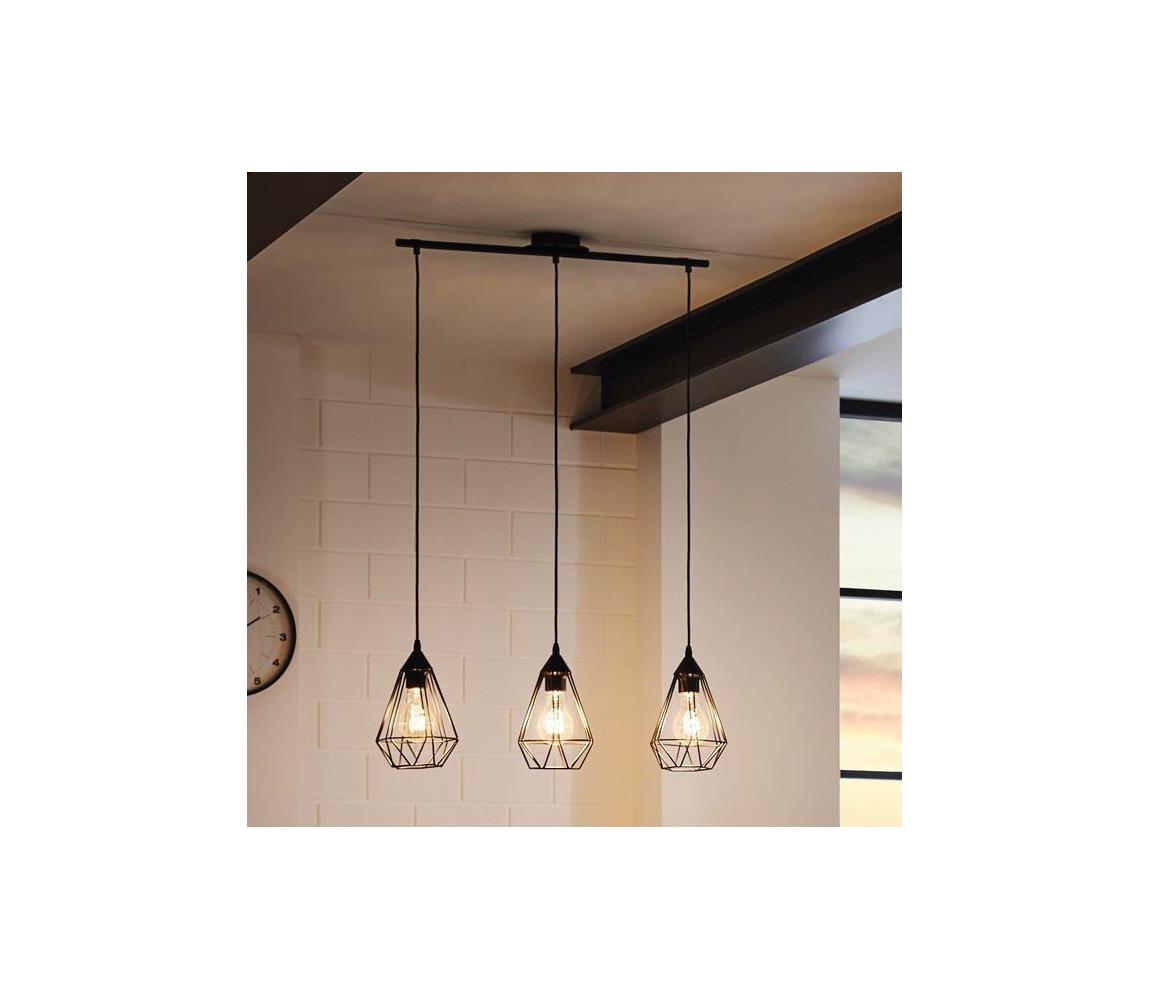 Eglo 94189 - Lustra TARBES 3xE27/60W/230V