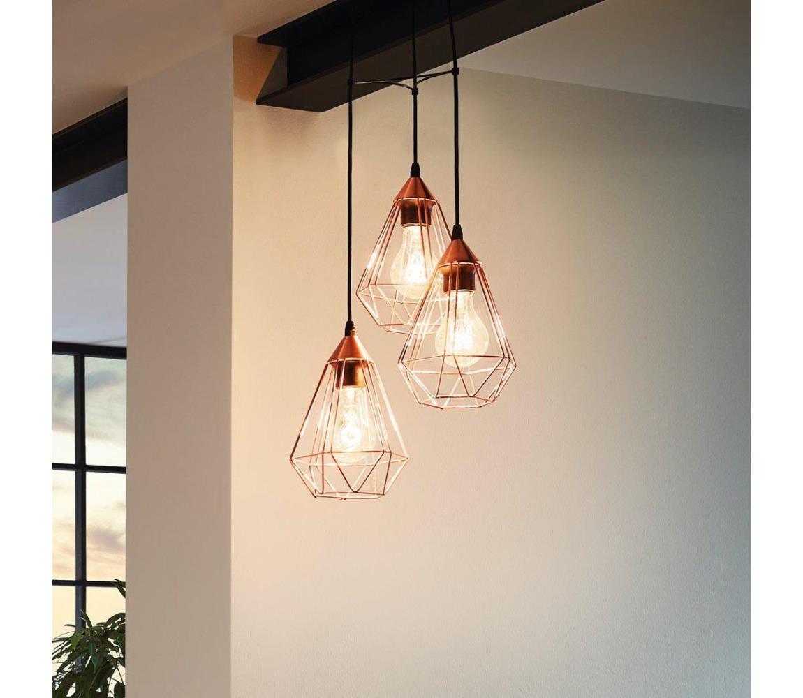 Eglo 94196 - Lustra TARBES 3xE27/60W/230V