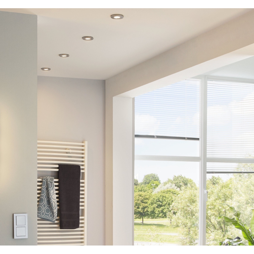 Eglo - Set de 3 spoturi LED încastrate PENETO 1xGU10-LED/3W/230V